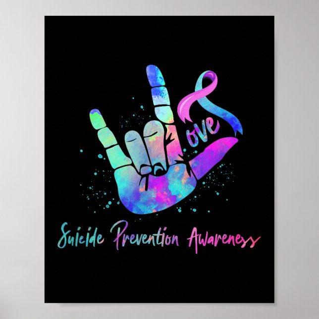 Love Hand Sign Suicide Prevention Awareness Week S (Front)