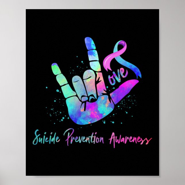 Love Hand Sign Suicide Prevention Awareness Week S (Front)