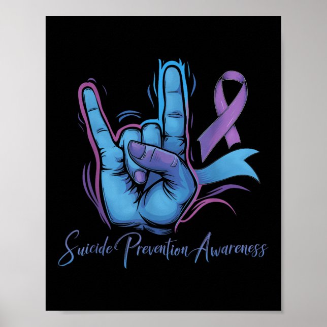 Love Hand Sign Suicide Prevention Awareness Week S (Front)