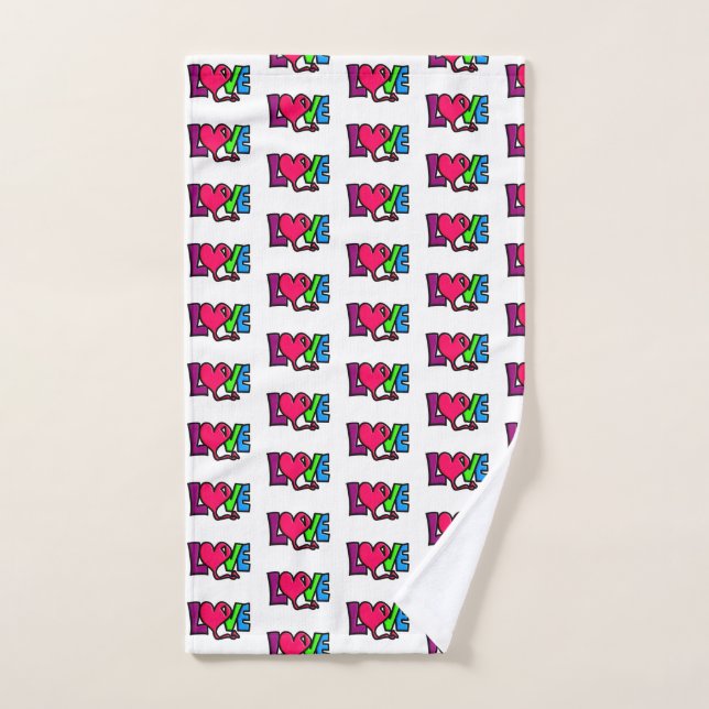 Love Hand Towel (Hand Towel)