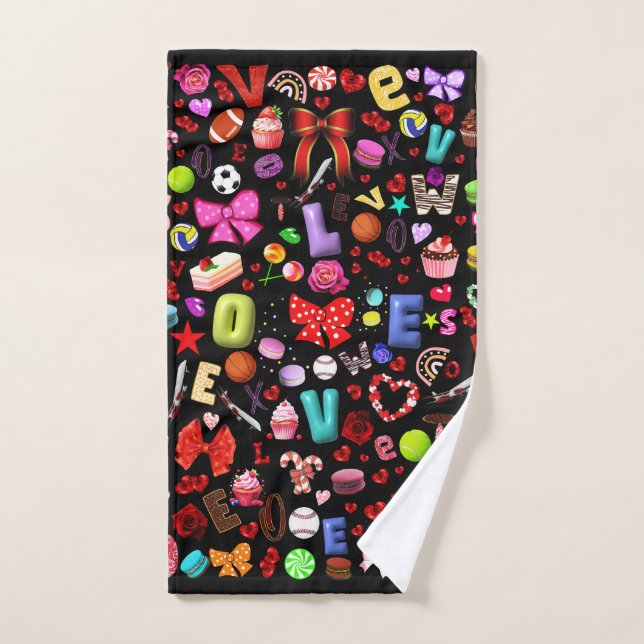 Love Hand Towel (Hand Towel)