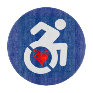 Love Handicapped Cutting Board