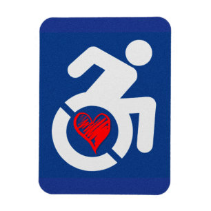 Love Handicapped Magnet