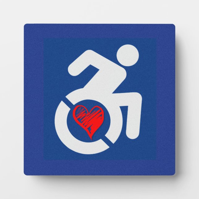 Love Handicapped Plaque (Front)