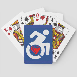 Love Handicapped Playing Cards