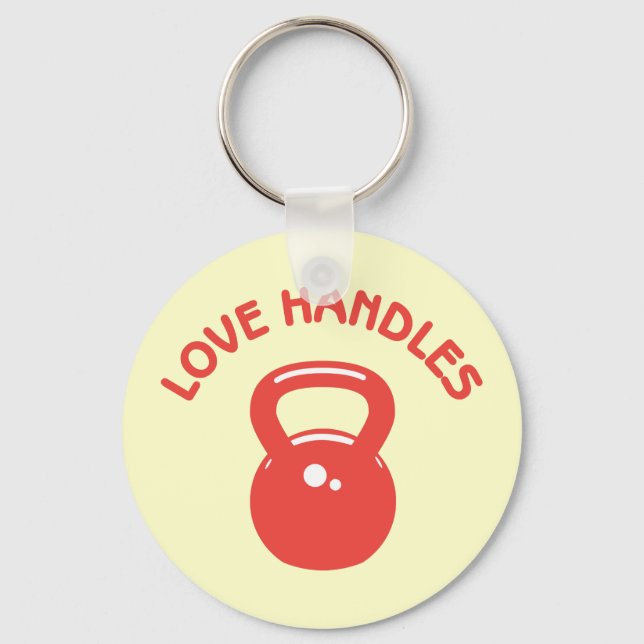 Love Handles Key Ring (Front)