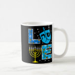 Love Hanukkah Dreidel Menorah Jewish Chanukah Men Coffee Mug<br><div class="desc">Love Hanukkah Dreidel Menorah Jewish Chanukah Men Women Kids</div>