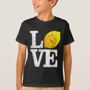 Love Happy Lemon Fresh Summer Lemons Lemonade T-Shirt