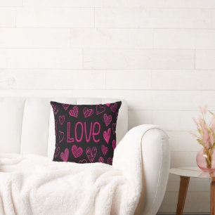 Love, Happy Valentines Day Cushion