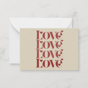 Love Happy Valentine's Day Valentine Couple Card
