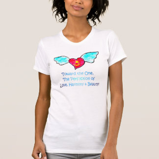Love Harmony Beauty Winged Heart T-Shirt