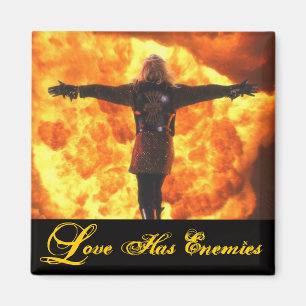 LOVE HAS ENEMIES- Magnet