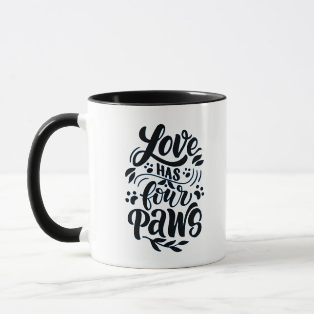 Love Has Four Paws Mug (Left)
