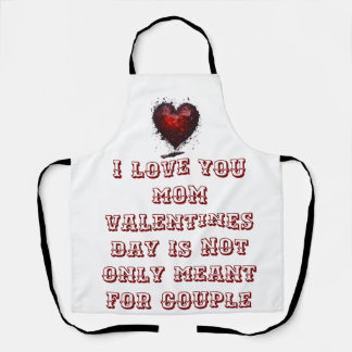 Love has no age, no limit; and no death.”  apron