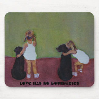 LOVE HAS NO BOUNDARIES - Mouse Pad