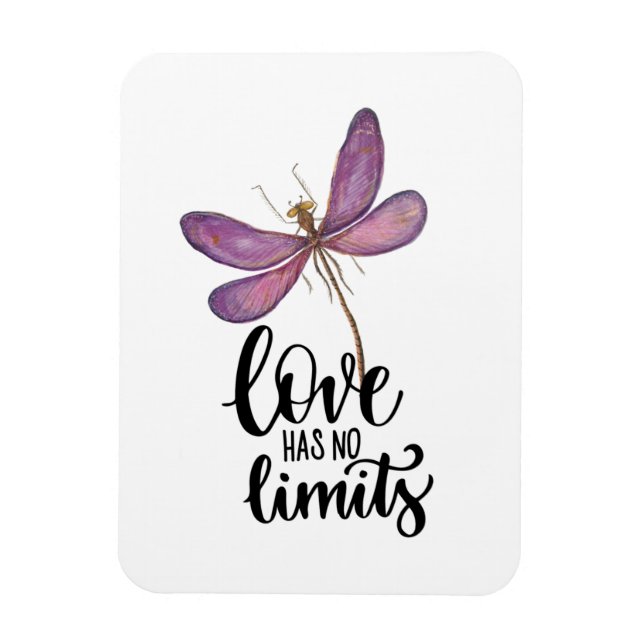 Love Has No Limits Magnet (Vertical)