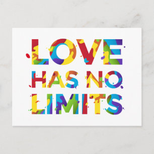Love Has No Limits Postcard