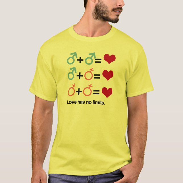 Love has no limits T-Shirt (Front)