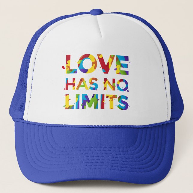 Love Has No Limits Trucker Hat (Front)