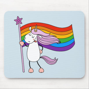 Love Has No Limits Unicorn Mouse Mat