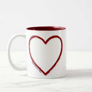 Love & Hate Mug Template