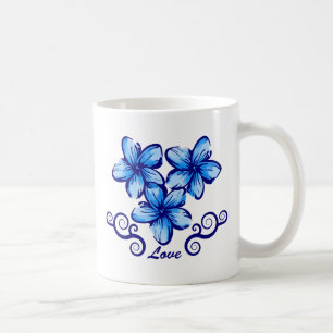 Love Hawaii Plumeria Coffee Mug