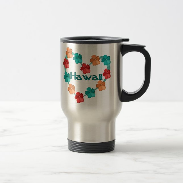 Love Hawaii Travel Mug (Right)