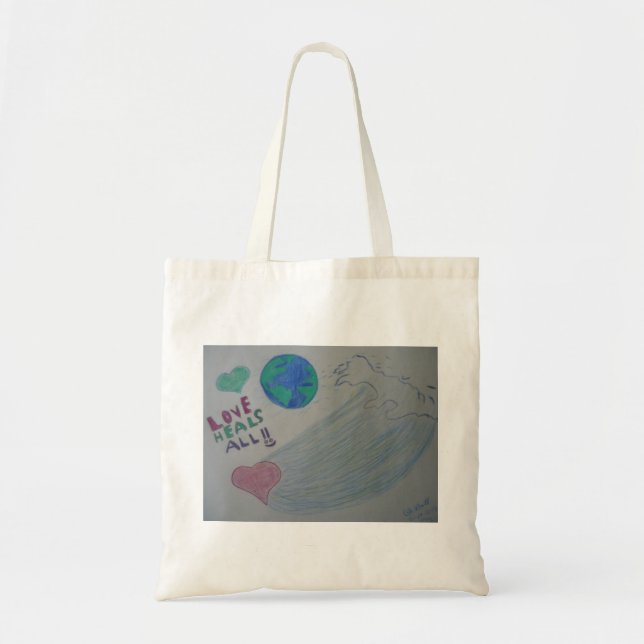 Love heals all tote bag (Front)