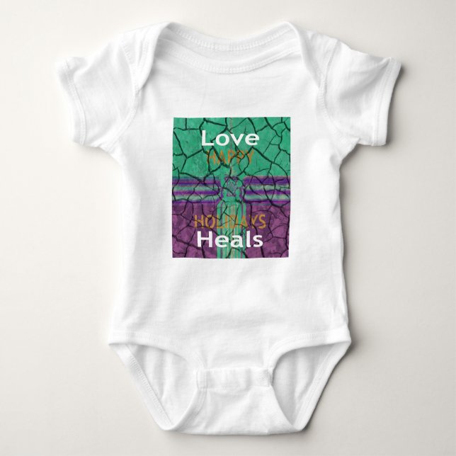 Love Heals Baby Bodysuit (Front)