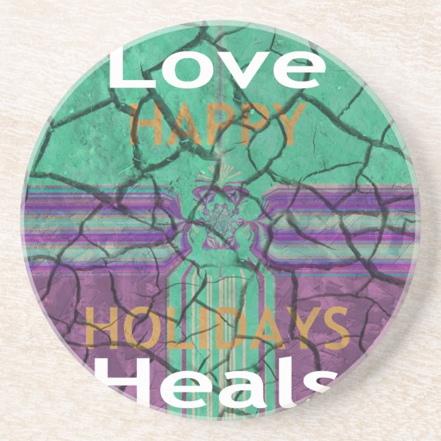 Love Heals Coaster (Front)