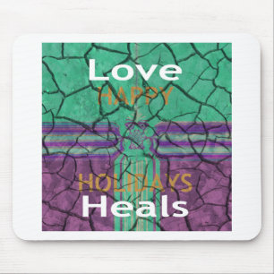 Love Heals Mouse Mat