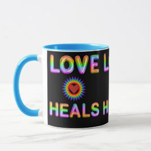 Love heals mug