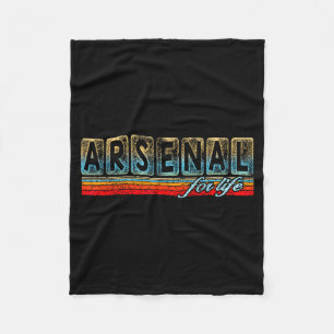 Love Heart Arsenal Nge Vintage Arsenal - Arsenal F Fleece Blanket