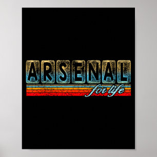 Love Heart Arsenal Nge Vintage Arsenal - Arsenal F Poster