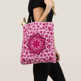 LOVE HEART ARTISTIC GIFT WOMEN , GIRLFRIEND TOTE BAG
