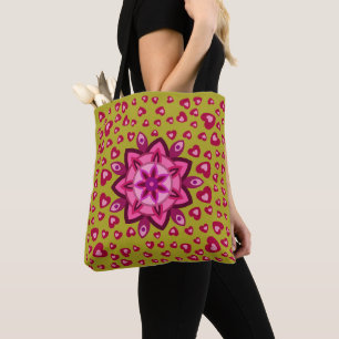LOVE HEART ARTISTIC GIFT WOMEN , GIRLFRIEND TOTE BAG