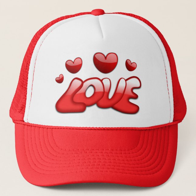 Love Heart Cap (Front)