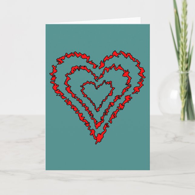 Love Heart Card (Front)