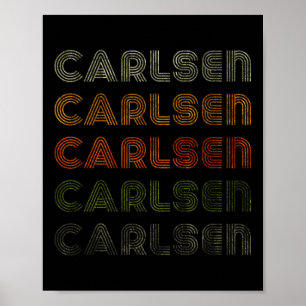 Love Heart Carlsen Tee Grunge Vintage Style Black Poster