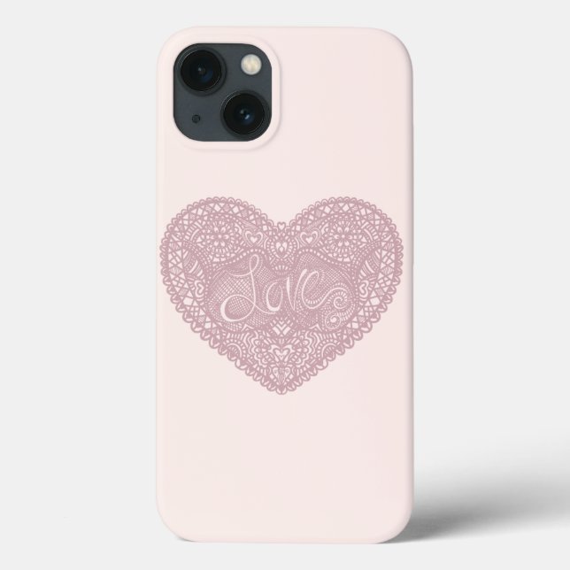 Love heart Case-Mate iPhone case (Back)