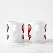 Love Heart Coffee Mug Set (Handle)