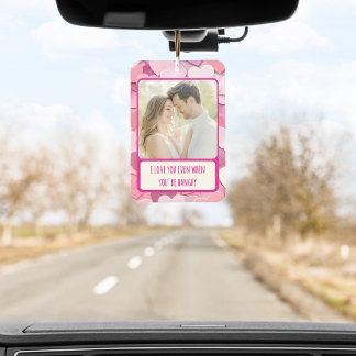 Love Heart Confetti When You're Hangry Car Air Freshener
