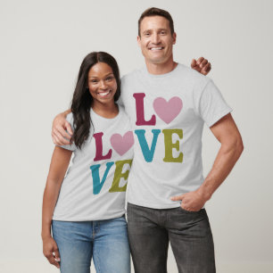 Love heart Couple T-Shirt