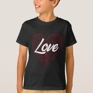 Love Heart Couples Boyfriend Girlfriend Valentine´ T-Shirt