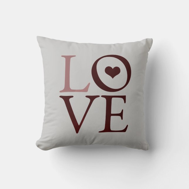 Love heart cushion (Front)