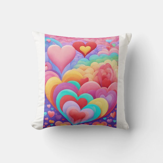 Love Heart Cushion (Front)