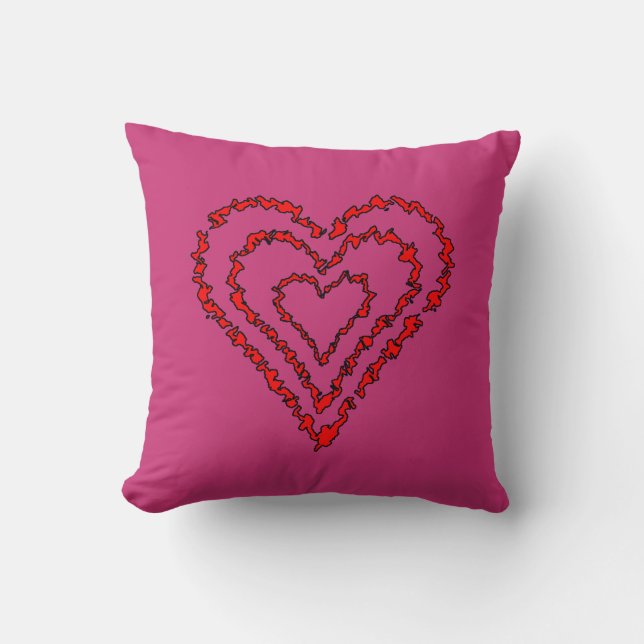 Love Heart Cushion (Front)