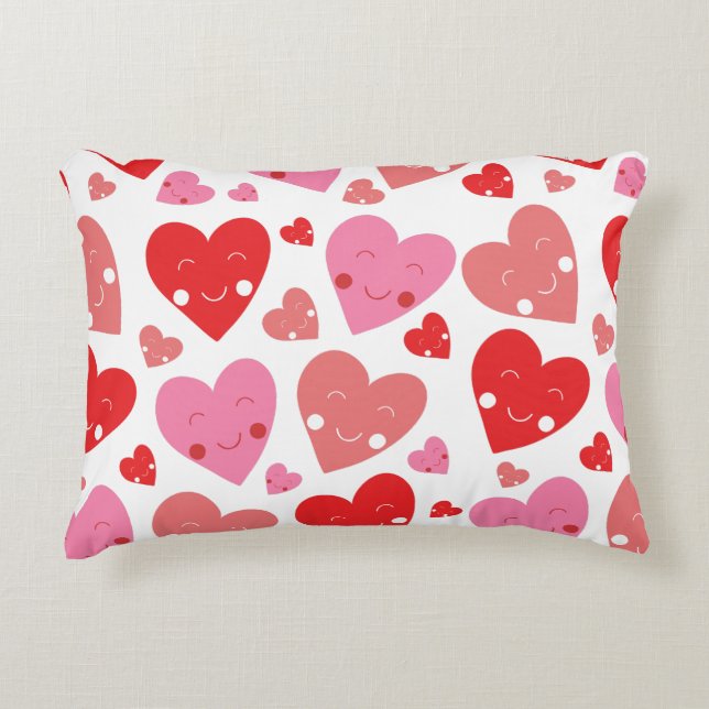 Love Heart  Decorative Cushion (Front)