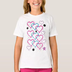 Love heart doodles T-Shirt