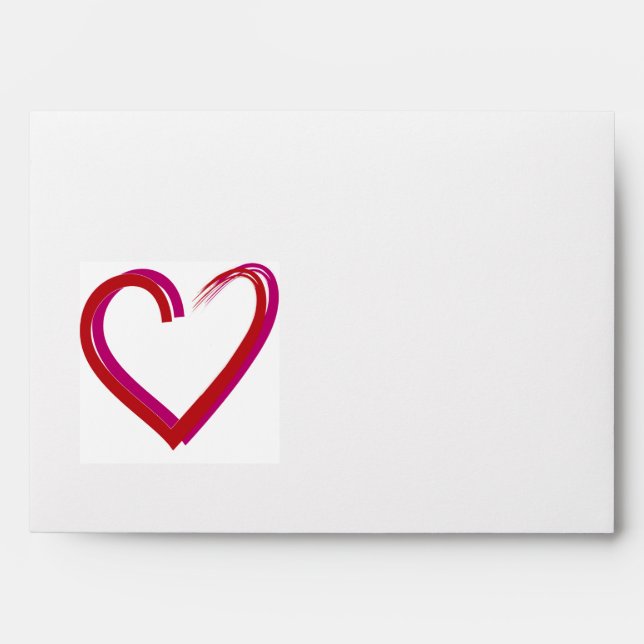 Love Heart Envelopes (Front)